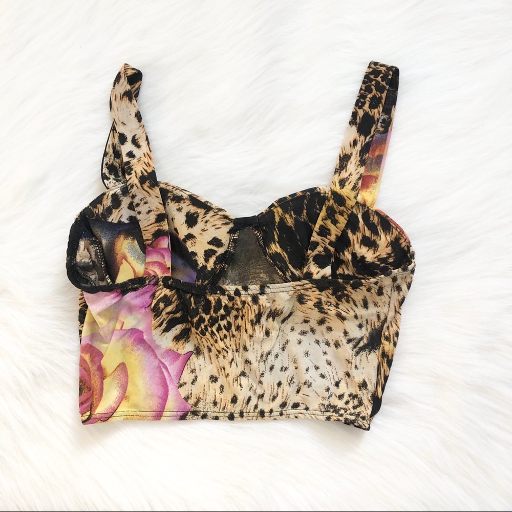 Leopard Crop Top - Picture 4 of 4